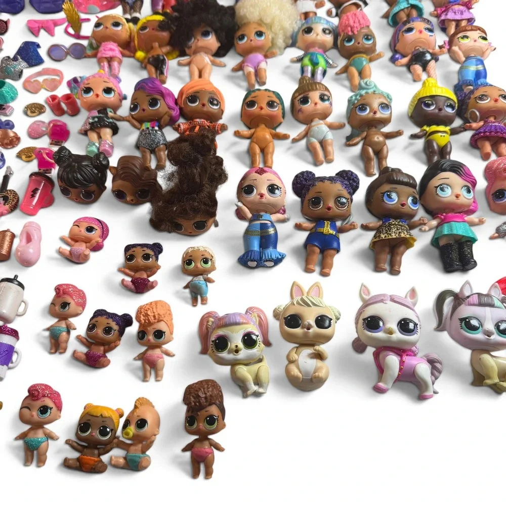 LOL Surprise Doll Lot Massive Collection RARES Figures Pets Accessories Bottles
